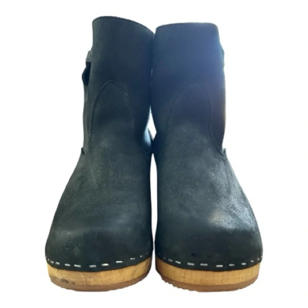SANDGRENS New‎ York Clog Boots Black Nubuck 41 US 10-10.5 - Picture 9 of 16